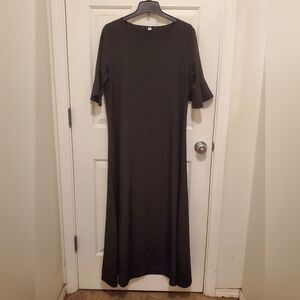 Elegant Black Long Sleeve Dress